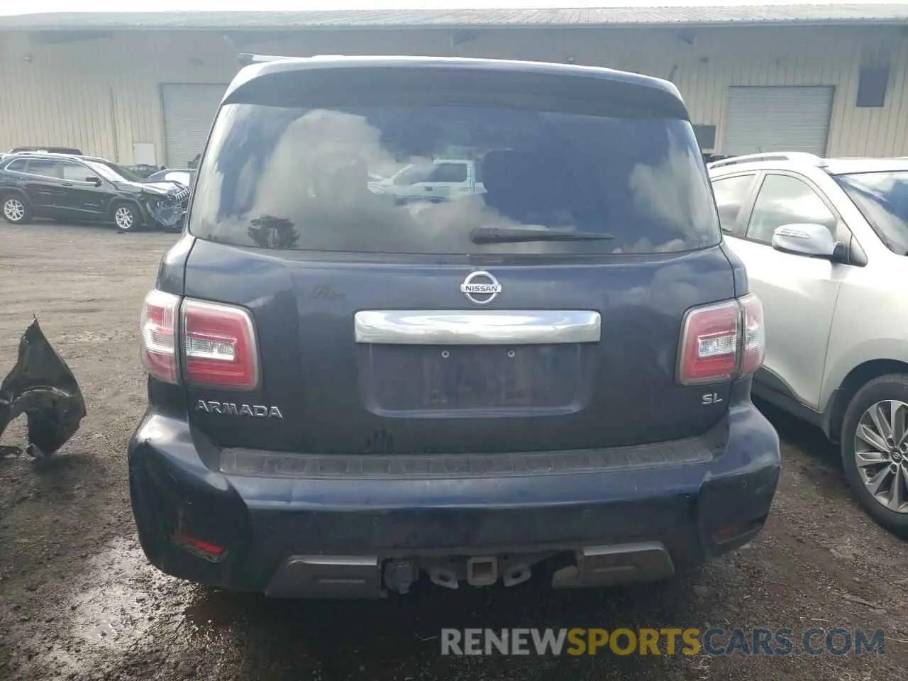 6 fotografías del automóvil dañado JN8AY2ND5K9085148 NISSAN ARMADA 2019