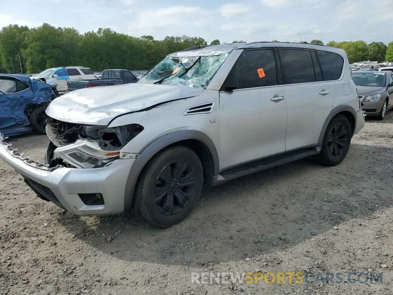 1 fotografías del automóvil dañado JN8AY2ND5K9090382 NISSAN ARMADA 2019