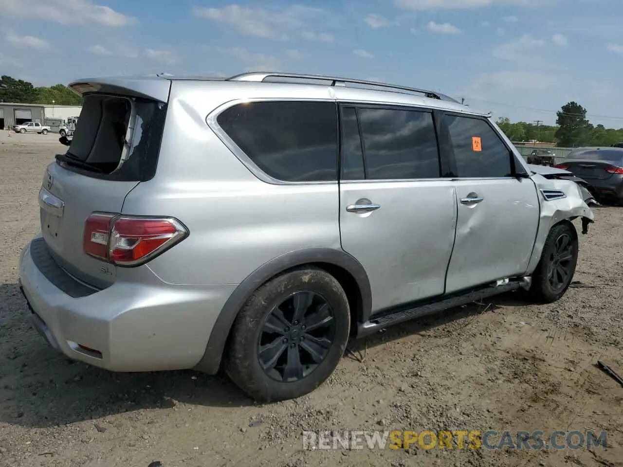 3 fotografías del automóvil dañado JN8AY2ND5K9090382 NISSAN ARMADA 2019