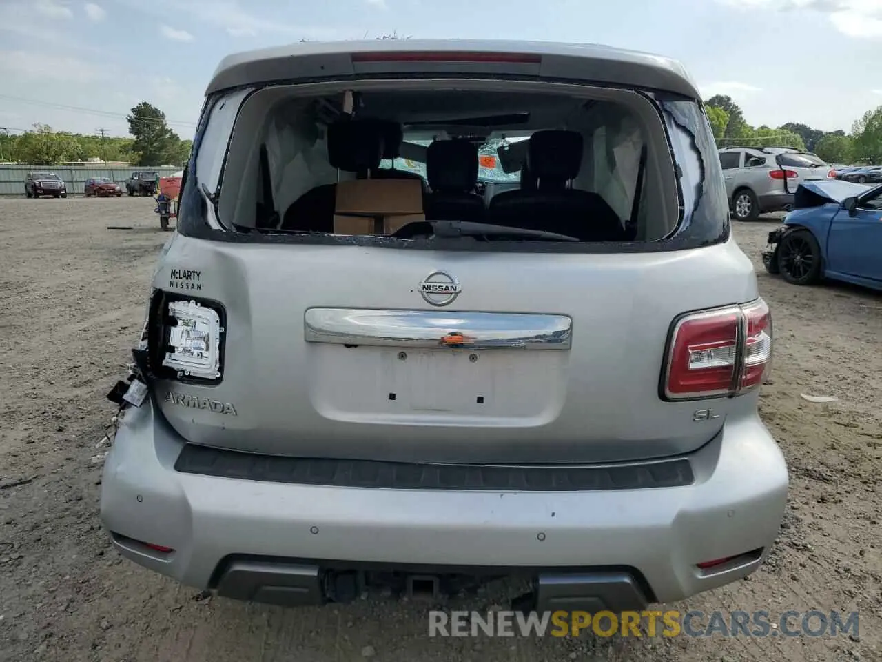 6 fotografías del automóvil dañado JN8AY2ND5K9090382 NISSAN ARMADA 2019