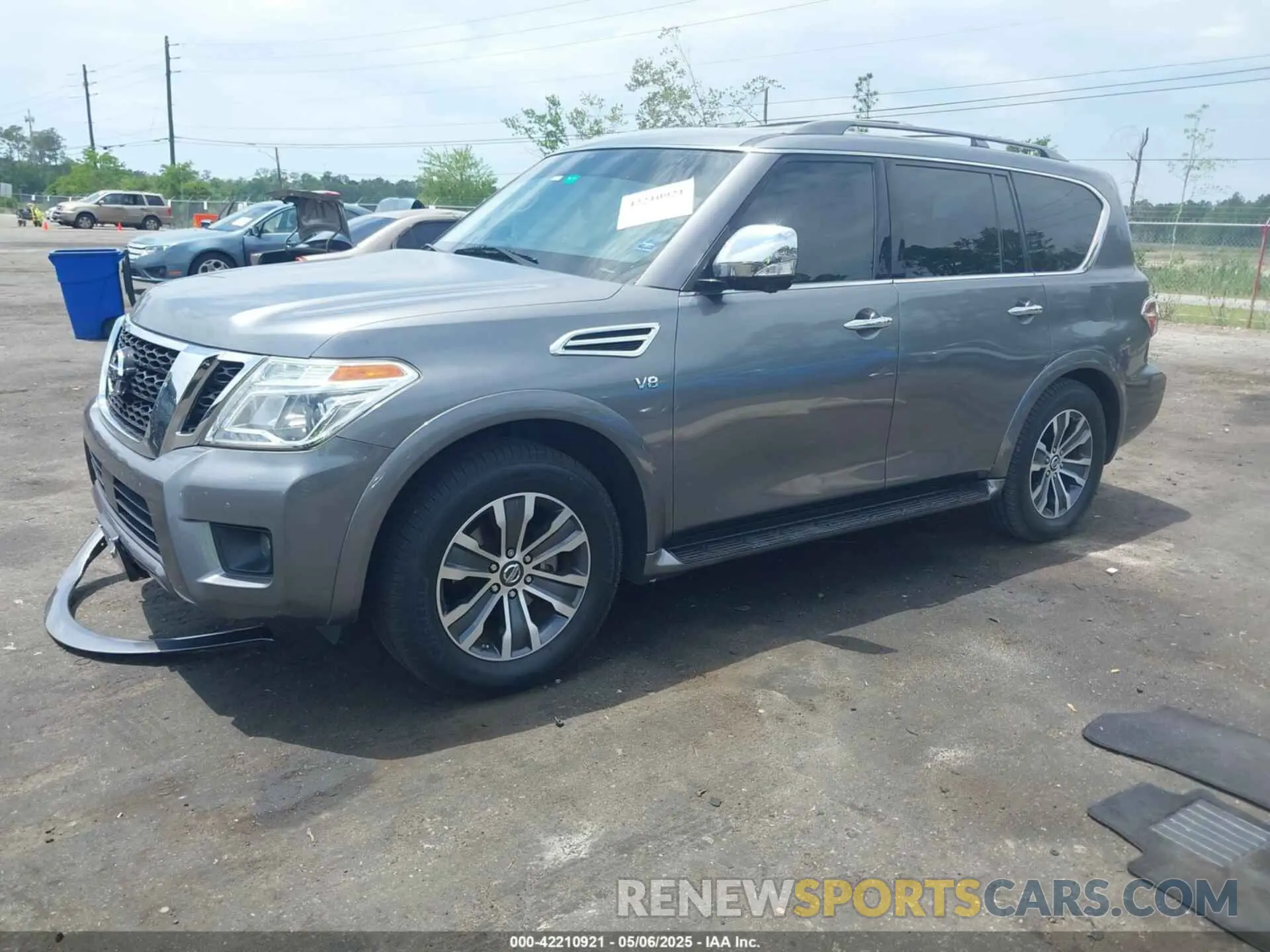 2 fotografías del automóvil dañado JN8AY2ND6K9089998 NISSAN ARMADA 2019