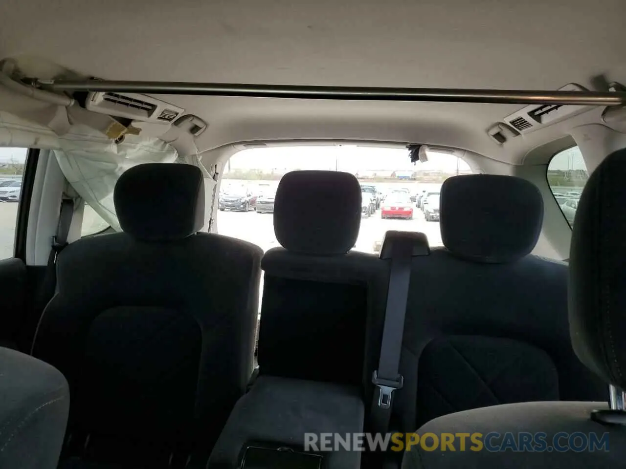 10 fotografías del automóvil dañado JN8AY2ND9K9090093 NISSAN ARMADA 2019