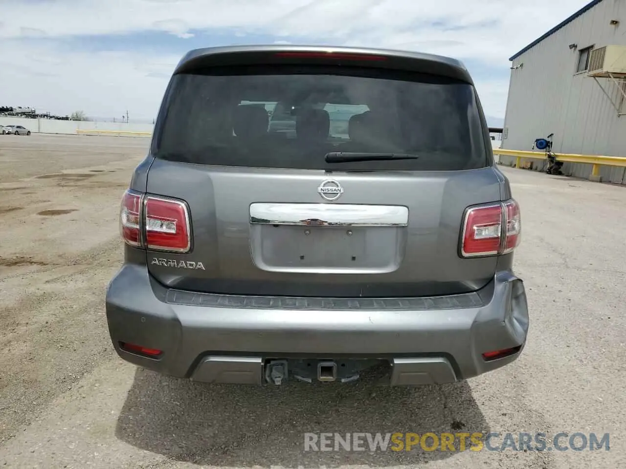 6 fotografías del automóvil dañado JN8AY2ND9K9090093 NISSAN ARMADA 2019