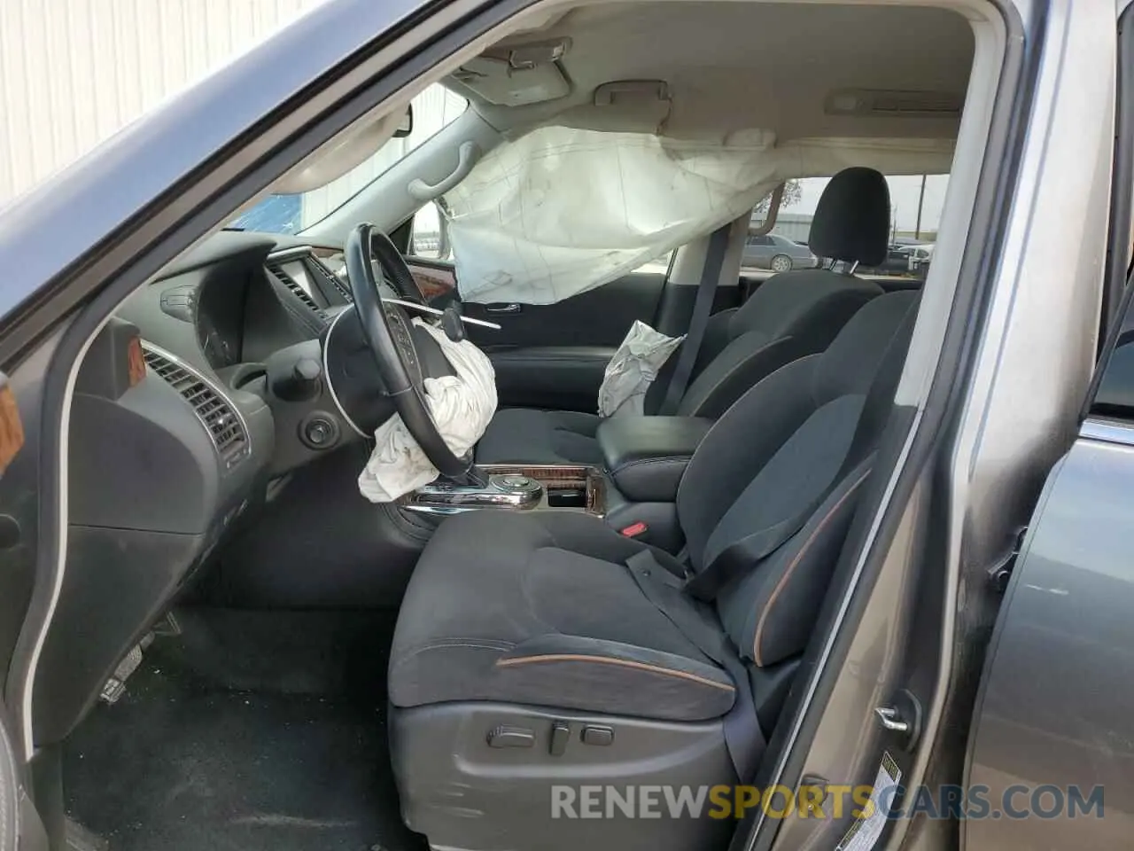 7 fotografías del automóvil dañado JN8AY2ND9K9090093 NISSAN ARMADA 2019