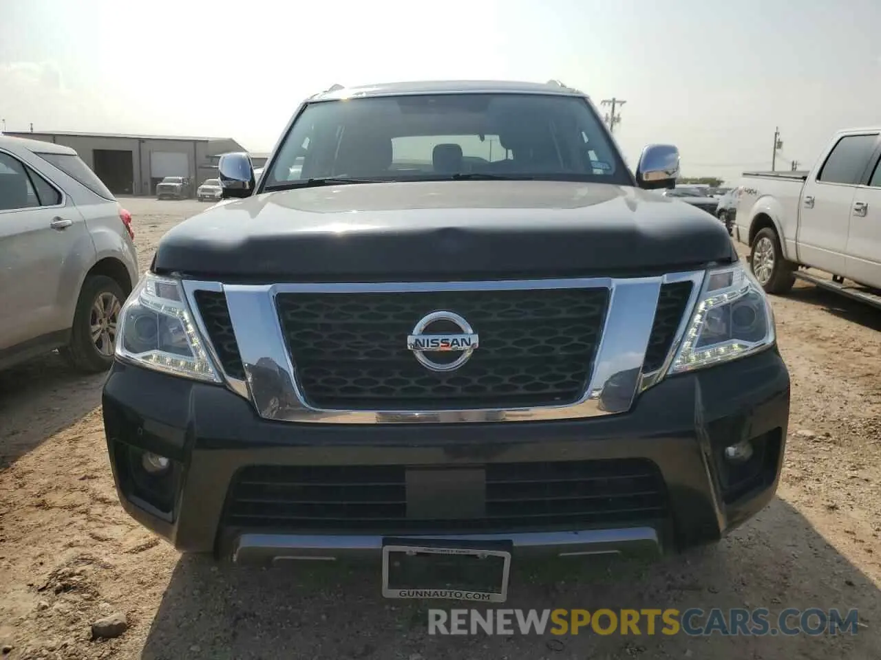 5 fotografías del automóvil dañado JN8AY2ND9K9090837 NISSAN ARMADA 2019
