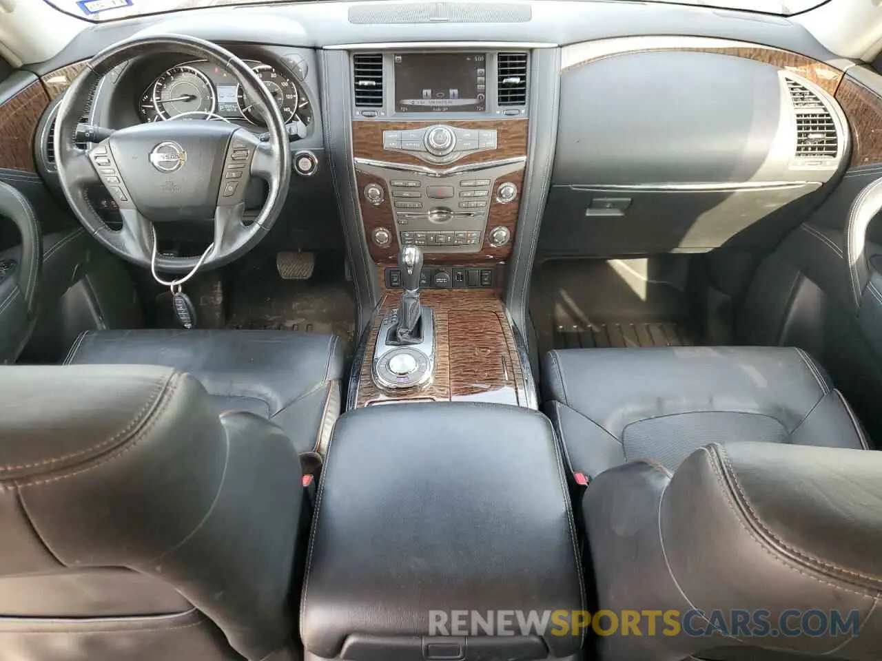 8 fotografías del automóvil dañado JN8AY2ND9K9090837 NISSAN ARMADA 2019