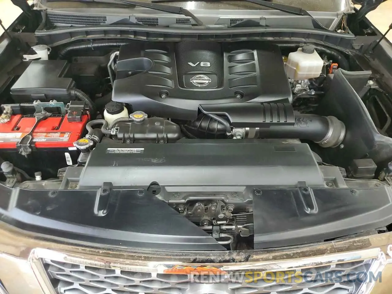 12 fotografías del automóvil dañado JN8AY2NE5K9755743 NISSAN ARMADA 2019