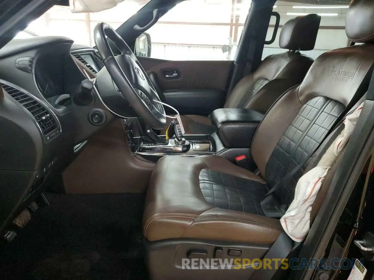 7 fotografías del automóvil dañado JN8AY2NE5K9755743 NISSAN ARMADA 2019