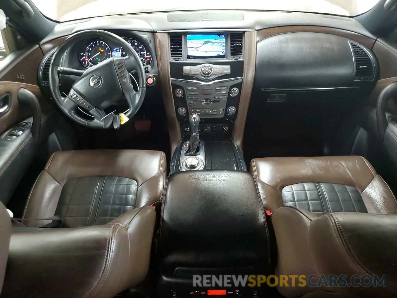 8 fotografías del automóvil dañado JN8AY2NE5K9755743 NISSAN ARMADA 2019