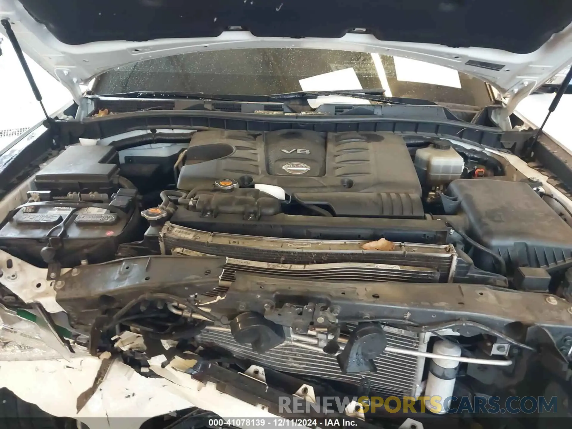 10 fotografías del automóvil dañado JN8AY2NF0K9352410 NISSAN ARMADA 2019