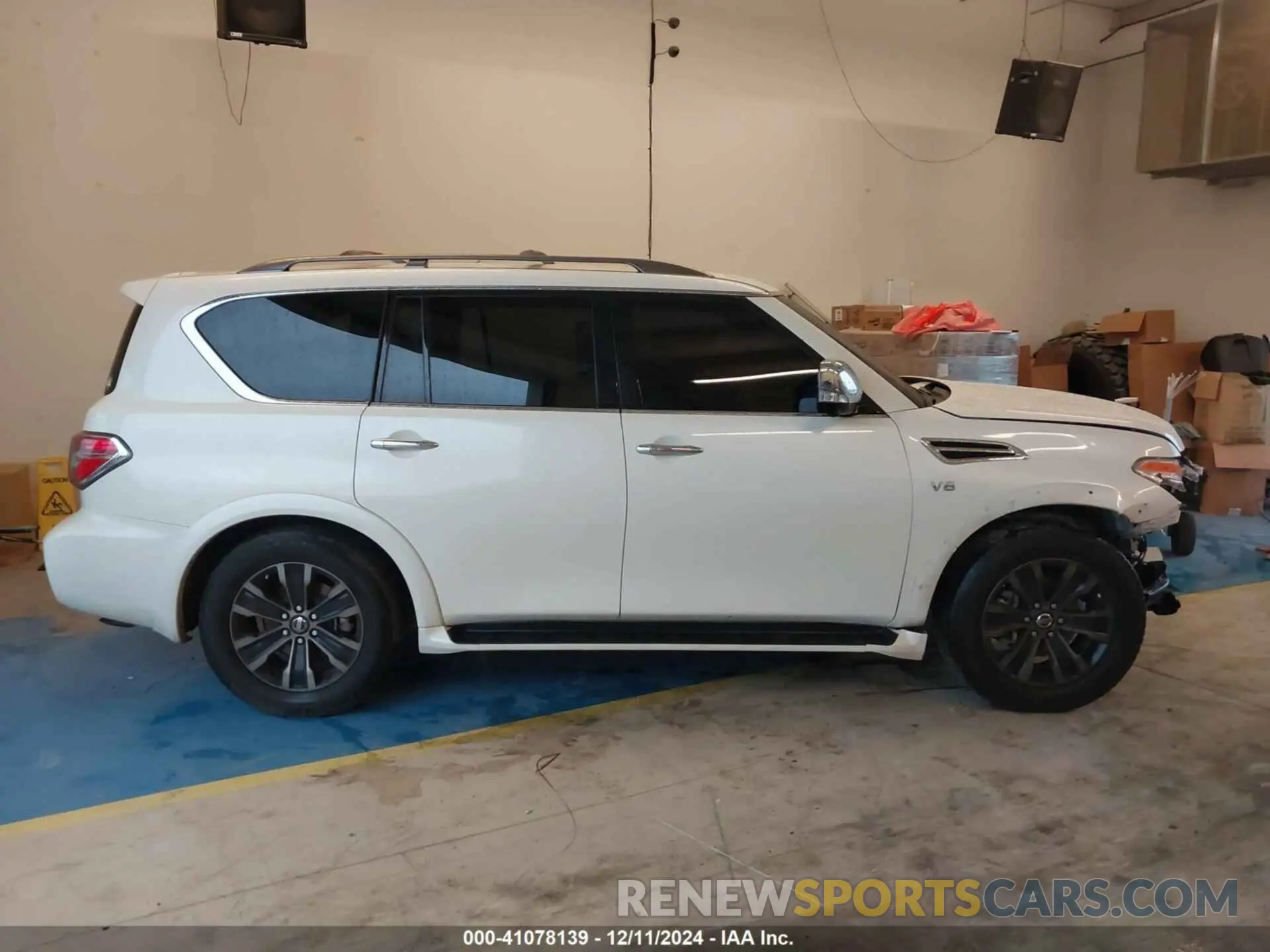 14 fotografías del automóvil dañado JN8AY2NF0K9352410 NISSAN ARMADA 2019