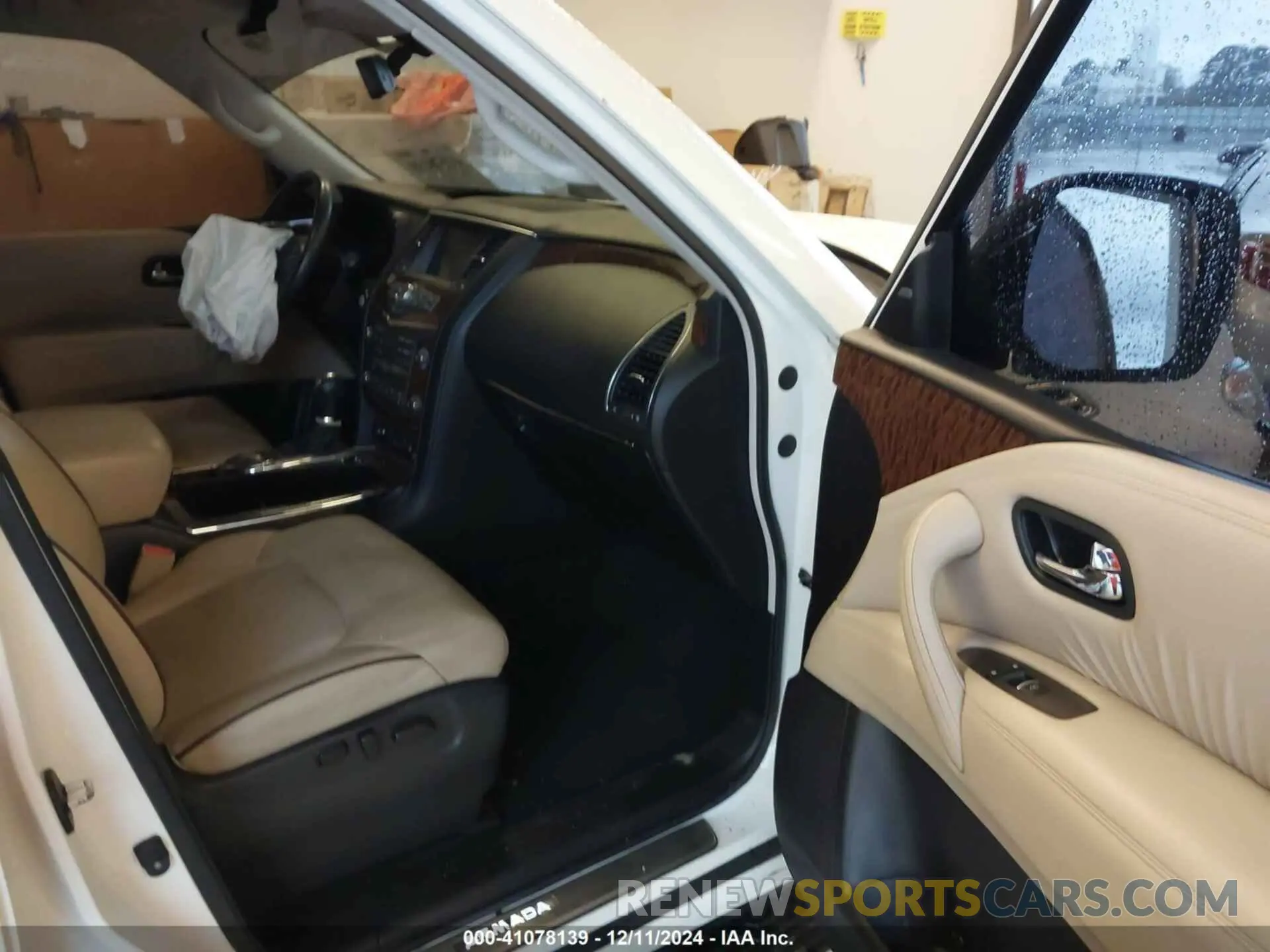 5 fotografías del automóvil dañado JN8AY2NF0K9352410 NISSAN ARMADA 2019