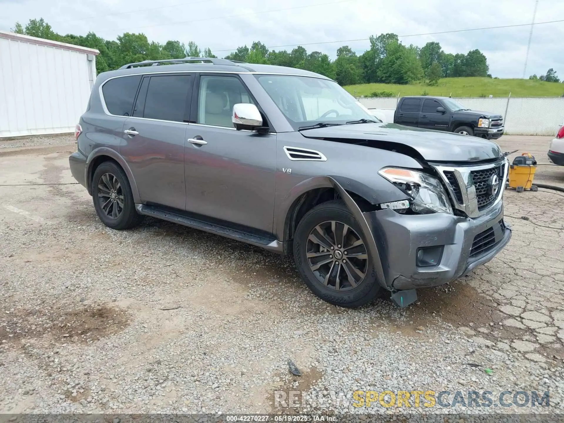 1 fotografías del automóvil dañado JN8AY2NF3K9351025 NISSAN ARMADA 2019