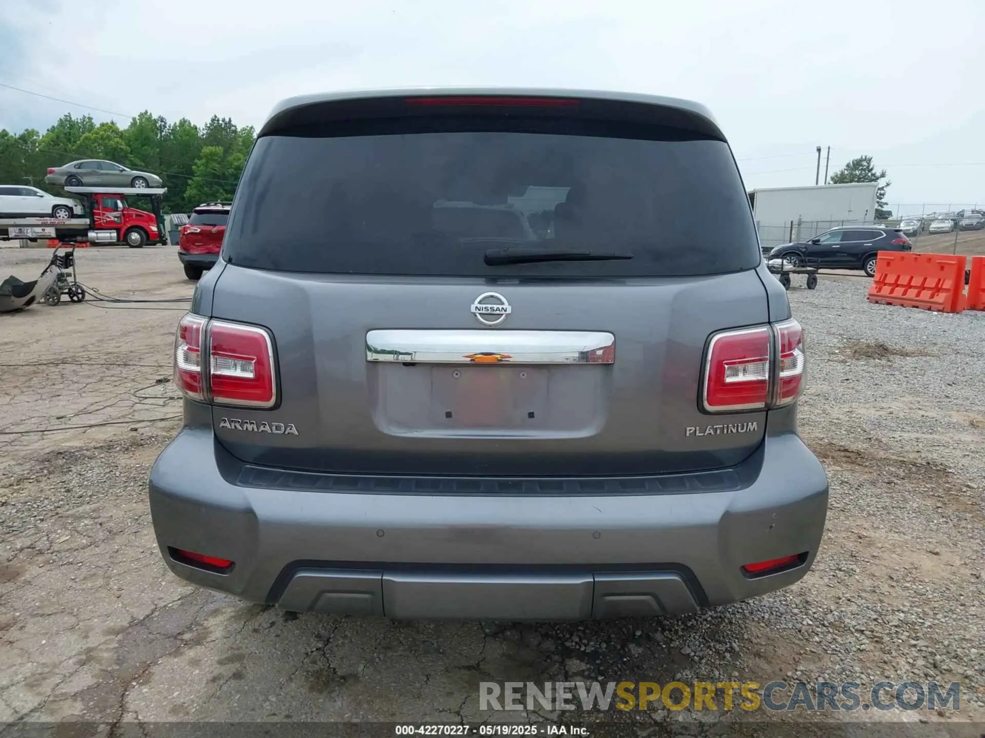 16 fotografías del automóvil dañado JN8AY2NF3K9351025 NISSAN ARMADA 2019