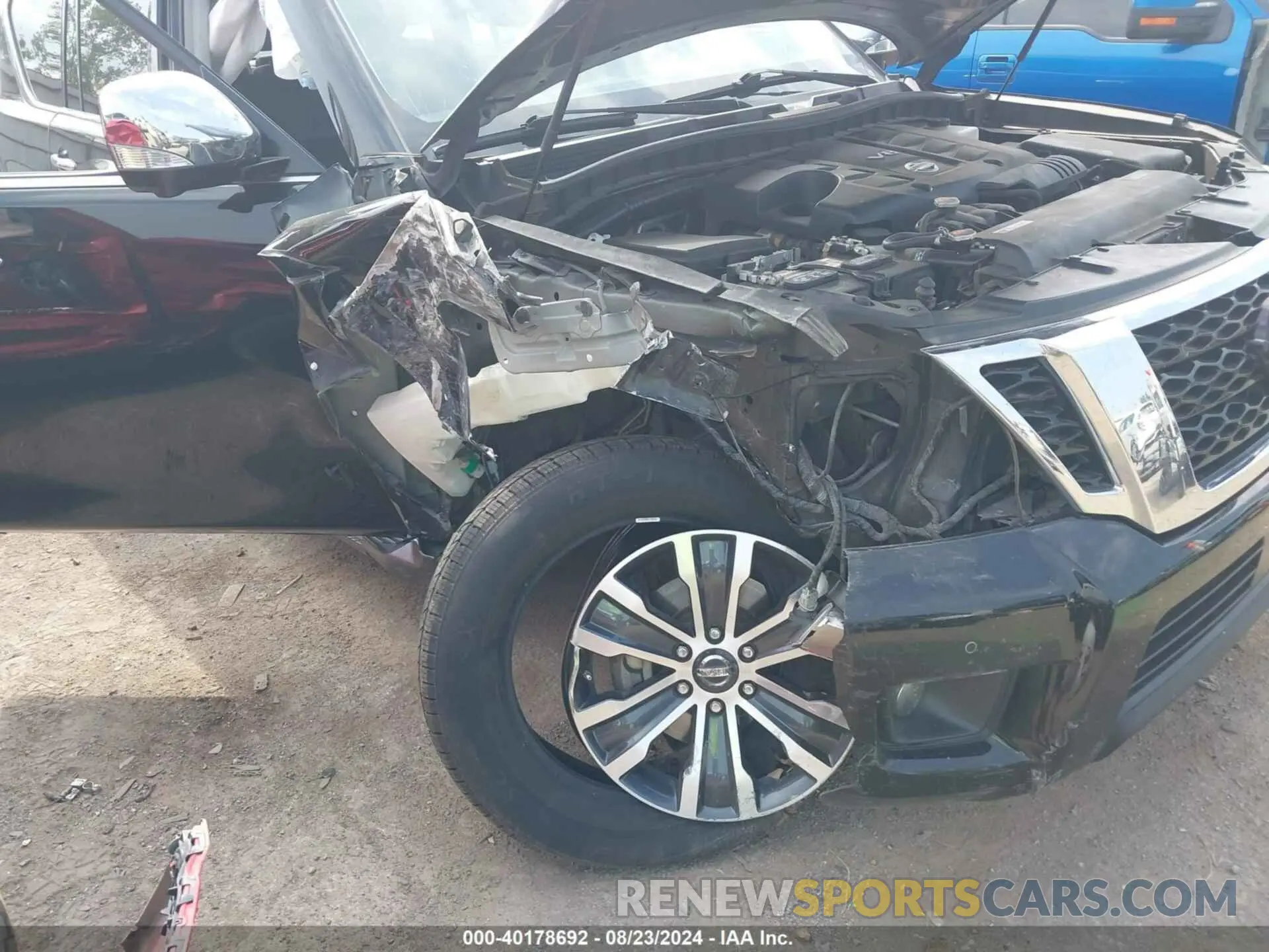 6 fotografías del automóvil dañado JN8AY2NC4L9621029 NISSAN ARMADA 2020