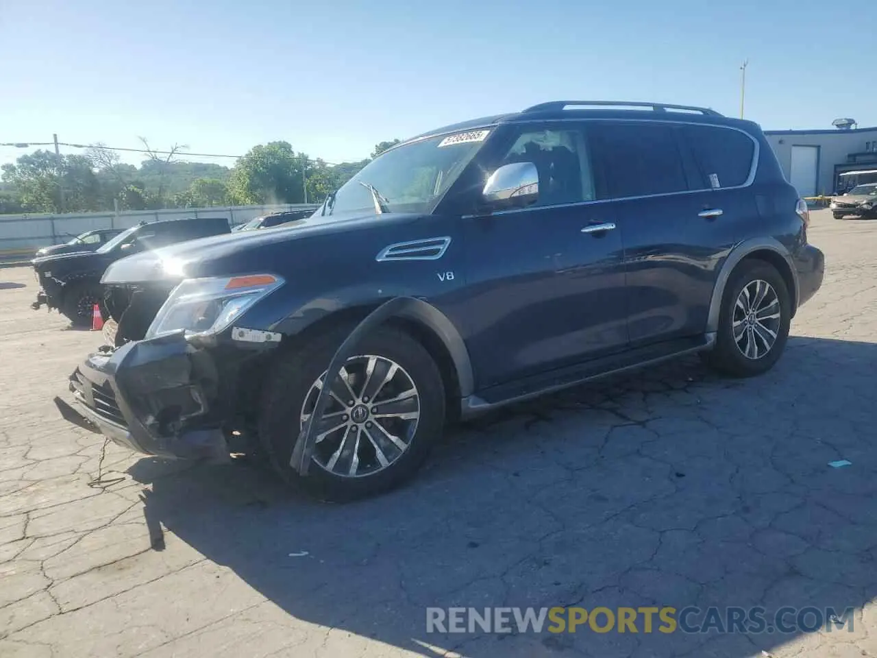 1 fotografías del automóvil dañado JN8AY2NC4LX516499 NISSAN ARMADA 2020
