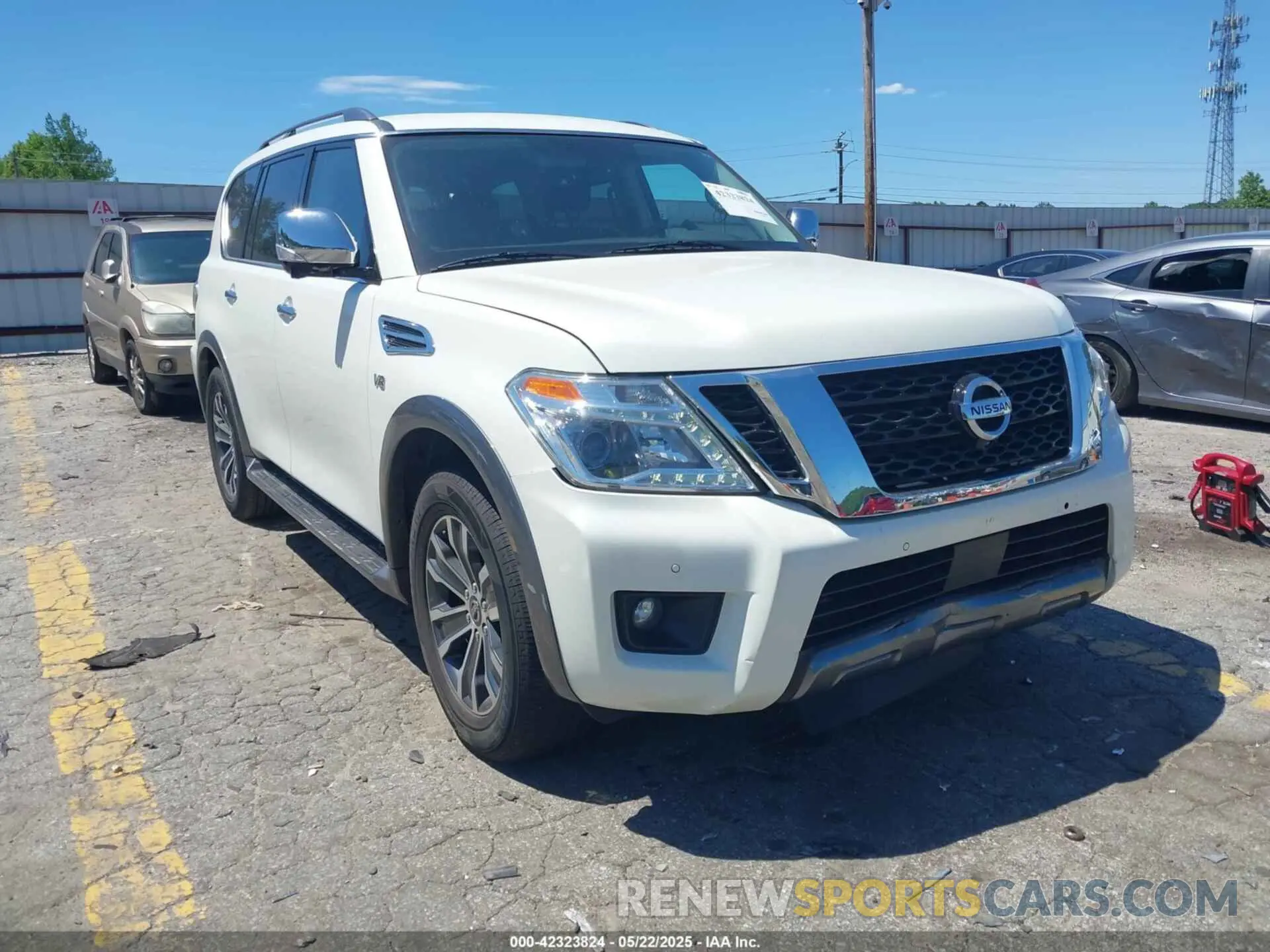 1 fotografías del automóvil dañado JN8AY2NC5L9615157 NISSAN ARMADA 2020