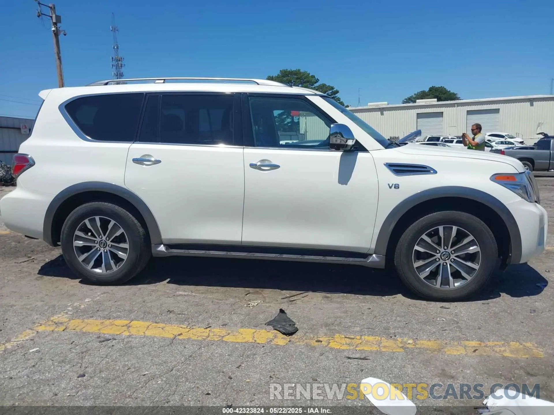 13 fotografías del automóvil dañado JN8AY2NC5L9615157 NISSAN ARMADA 2020
