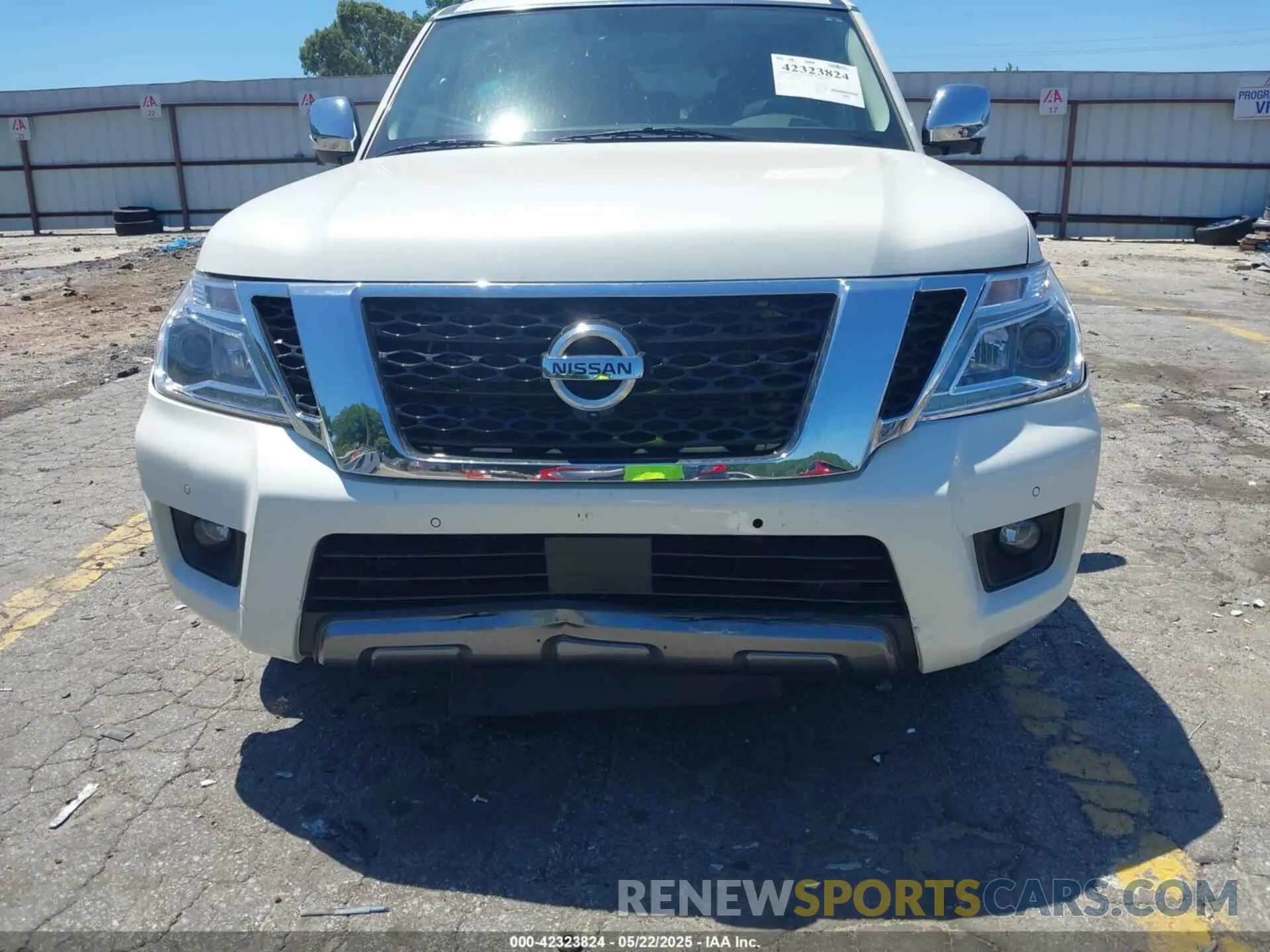 6 fotografías del automóvil dañado JN8AY2NC5L9615157 NISSAN ARMADA 2020