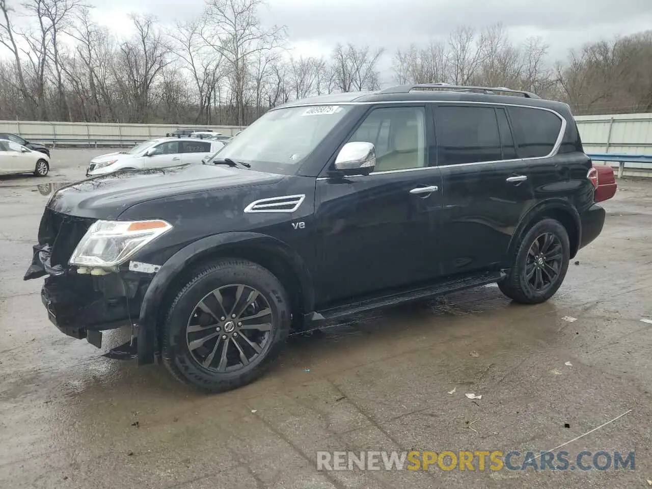 1 fotografías del automóvil dañado JN8AY2NC6L9617290 NISSAN ARMADA 2020