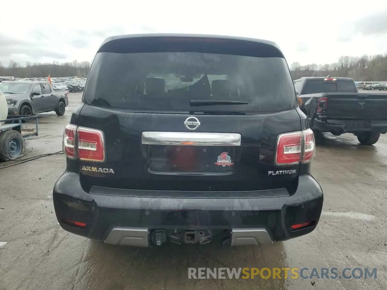 6 fotografías del automóvil dañado JN8AY2NC6L9617290 NISSAN ARMADA 2020