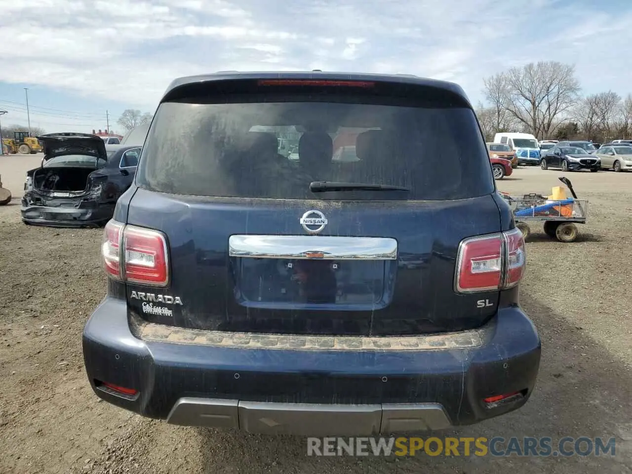 6 fotografías del automóvil dañado JN8AY2NC7L9615936 NISSAN ARMADA 2020