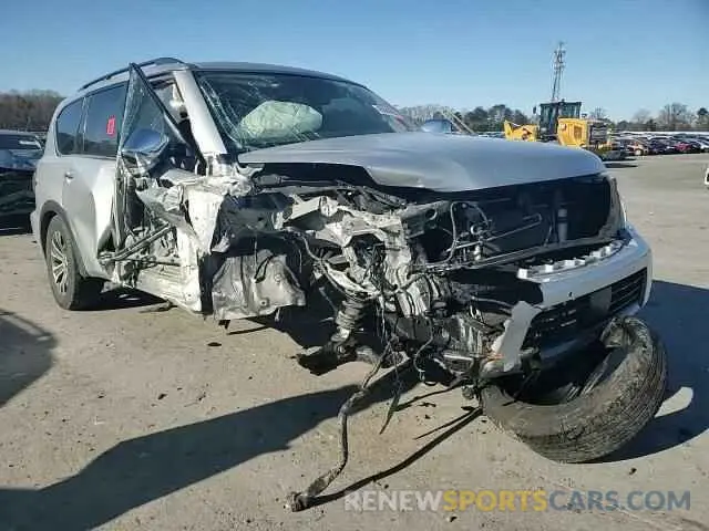 11 fotografías del automóvil dañado JN8AY2NC8L9615525 NISSAN ARMADA 2020