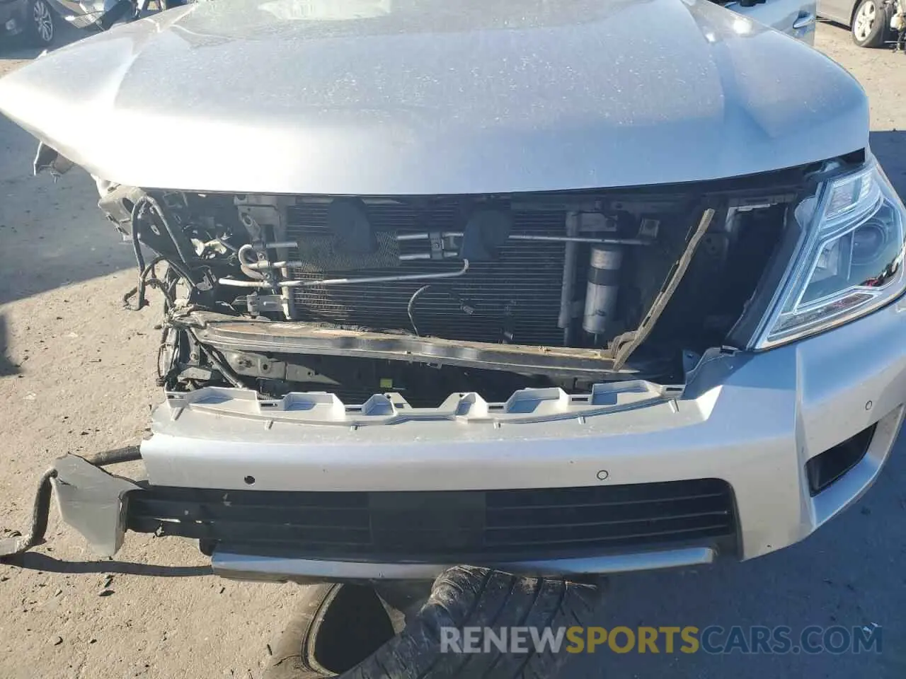 12 fotografías del automóvil dañado JN8AY2NC8L9615525 NISSAN ARMADA 2020