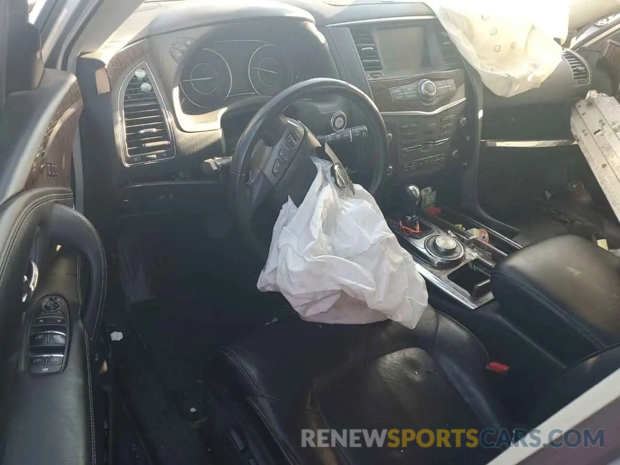 8 fotografías del automóvil dañado JN8AY2NC8L9615525 NISSAN ARMADA 2020