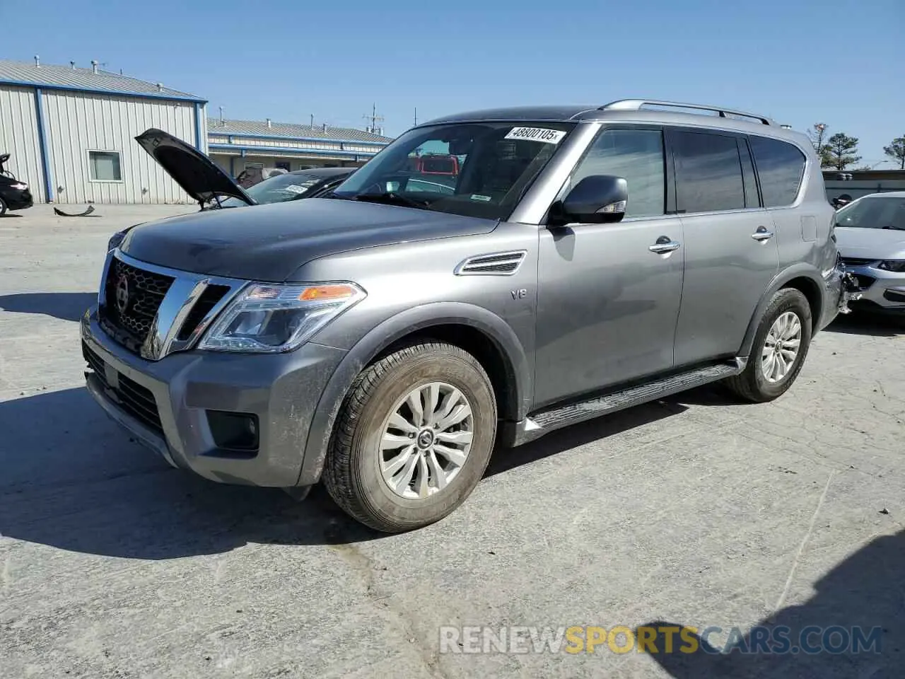 1 fotografías del automóvil dañado JN8AY2NC8LX517946 NISSAN ARMADA 2020