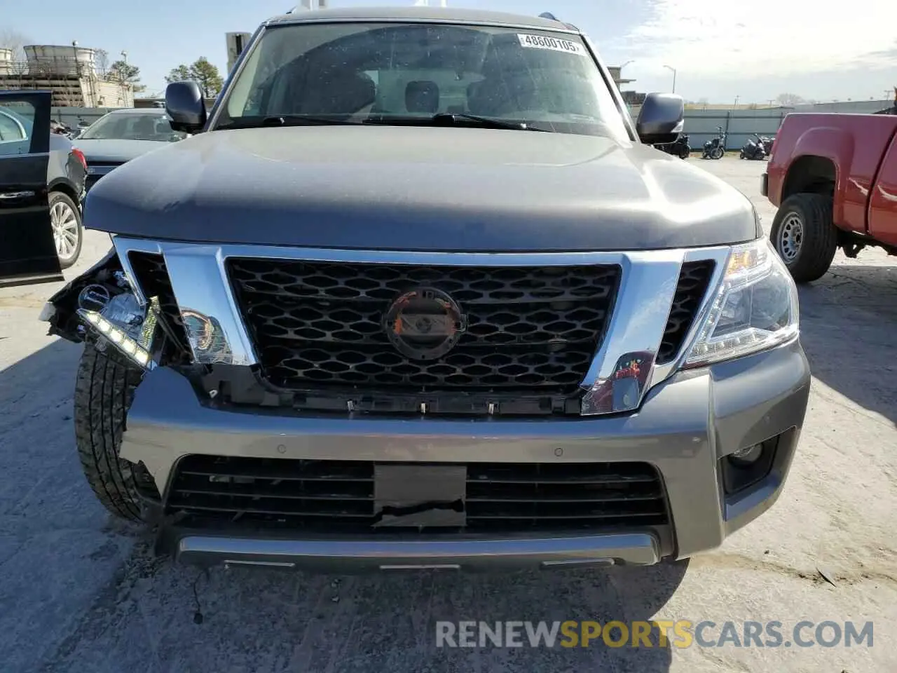5 fotografías del automóvil dañado JN8AY2NC8LX517946 NISSAN ARMADA 2020