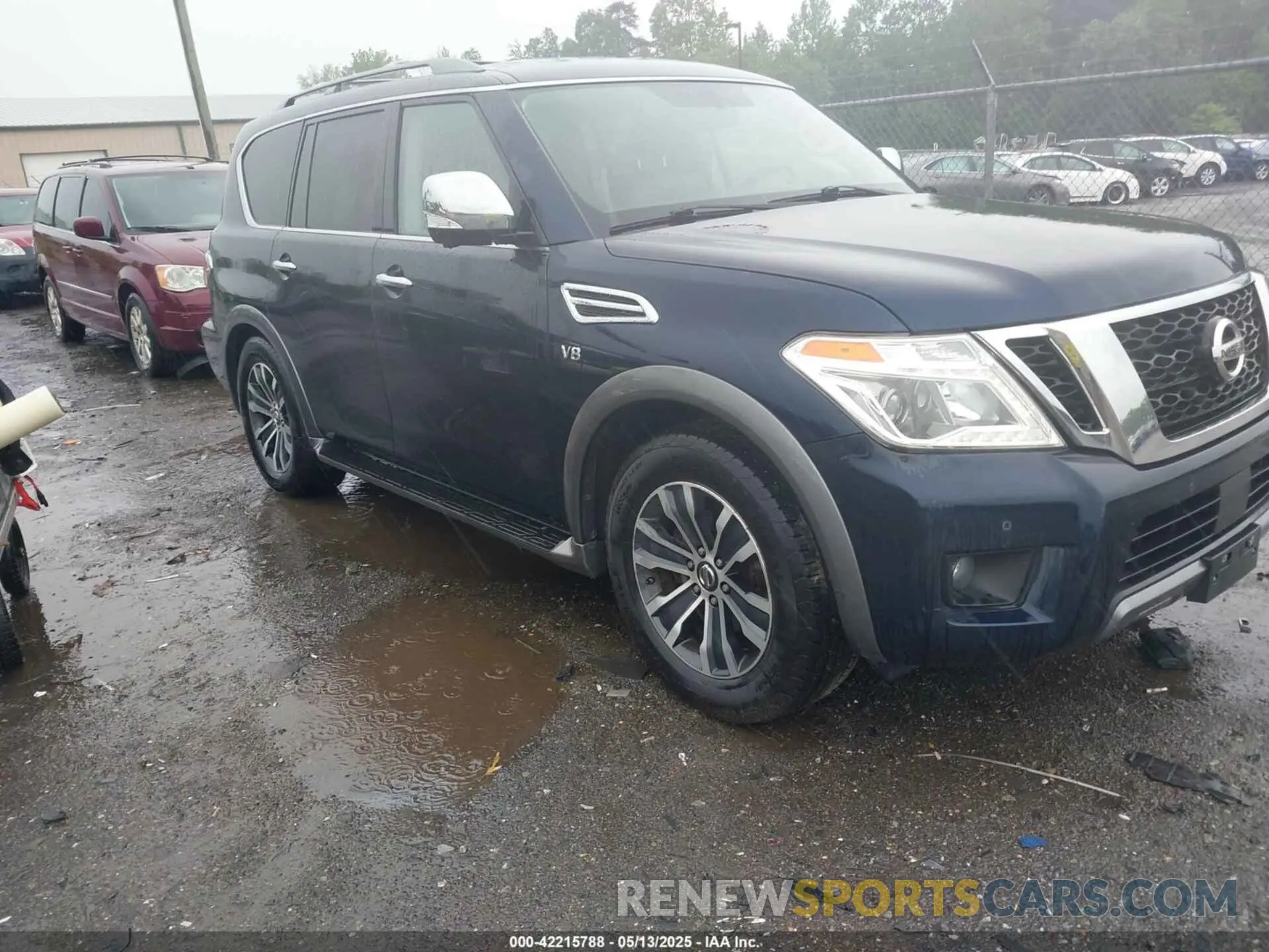 1 fotografías del automóvil dañado JN8AY2NC9L9622337 NISSAN ARMADA 2020