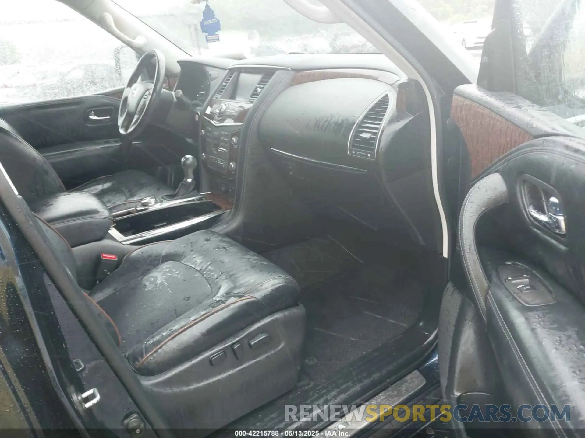 5 fotografías del automóvil dañado JN8AY2NC9L9622337 NISSAN ARMADA 2020