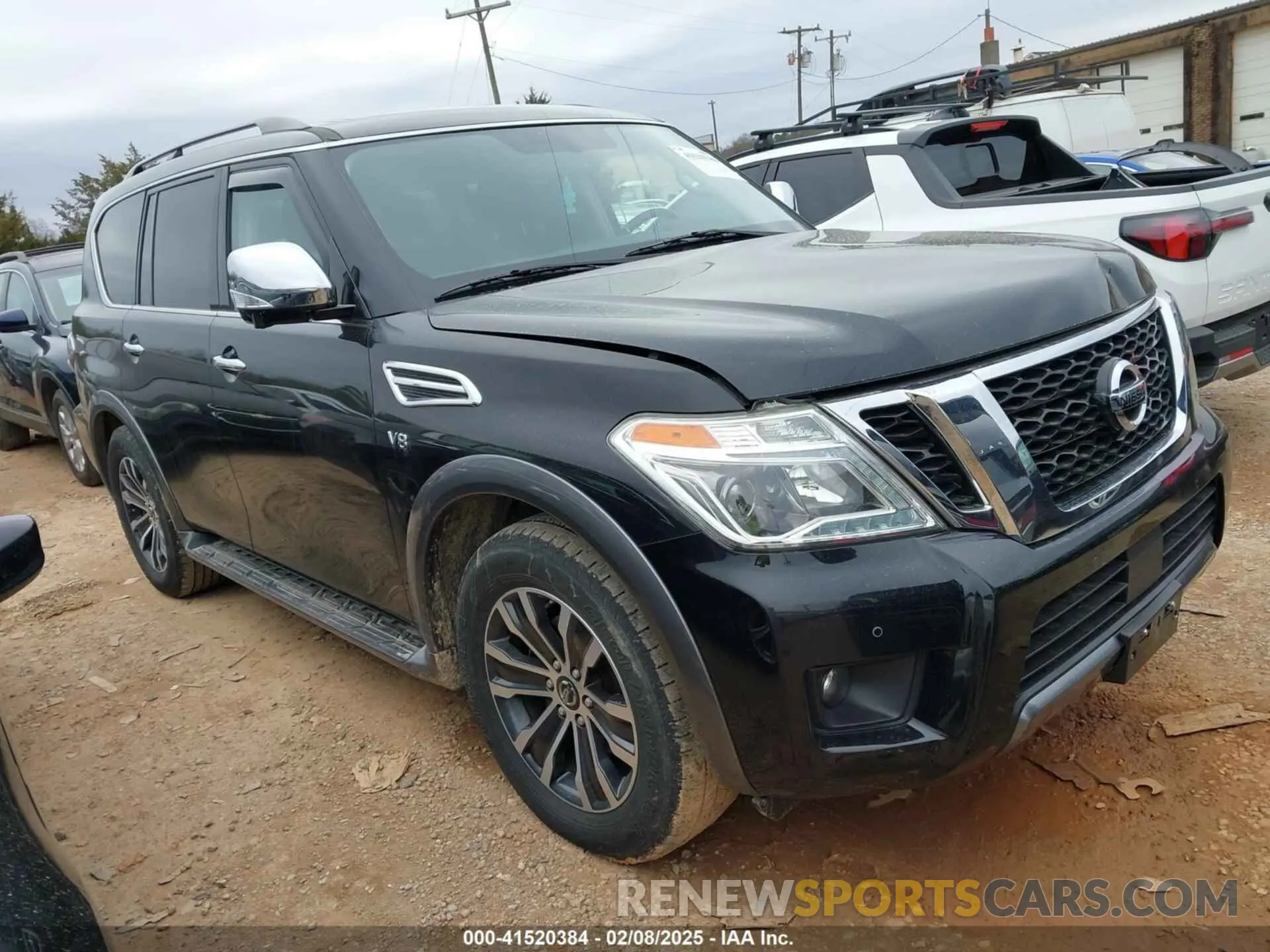 1 fotografías del automóvil dañado JN8AY2NCXL9616093 NISSAN ARMADA 2020