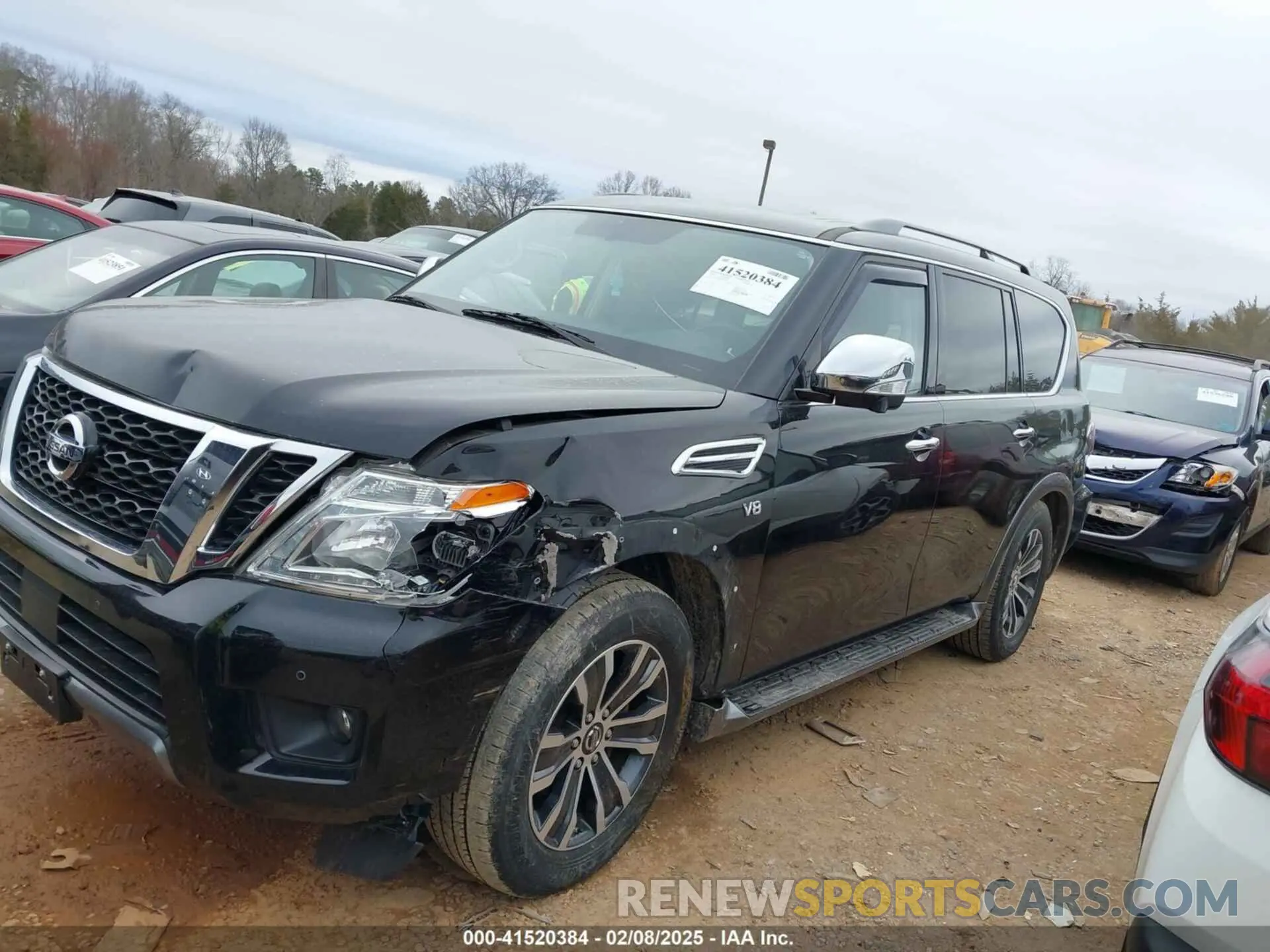 14 fotografías del automóvil dañado JN8AY2NCXL9616093 NISSAN ARMADA 2020