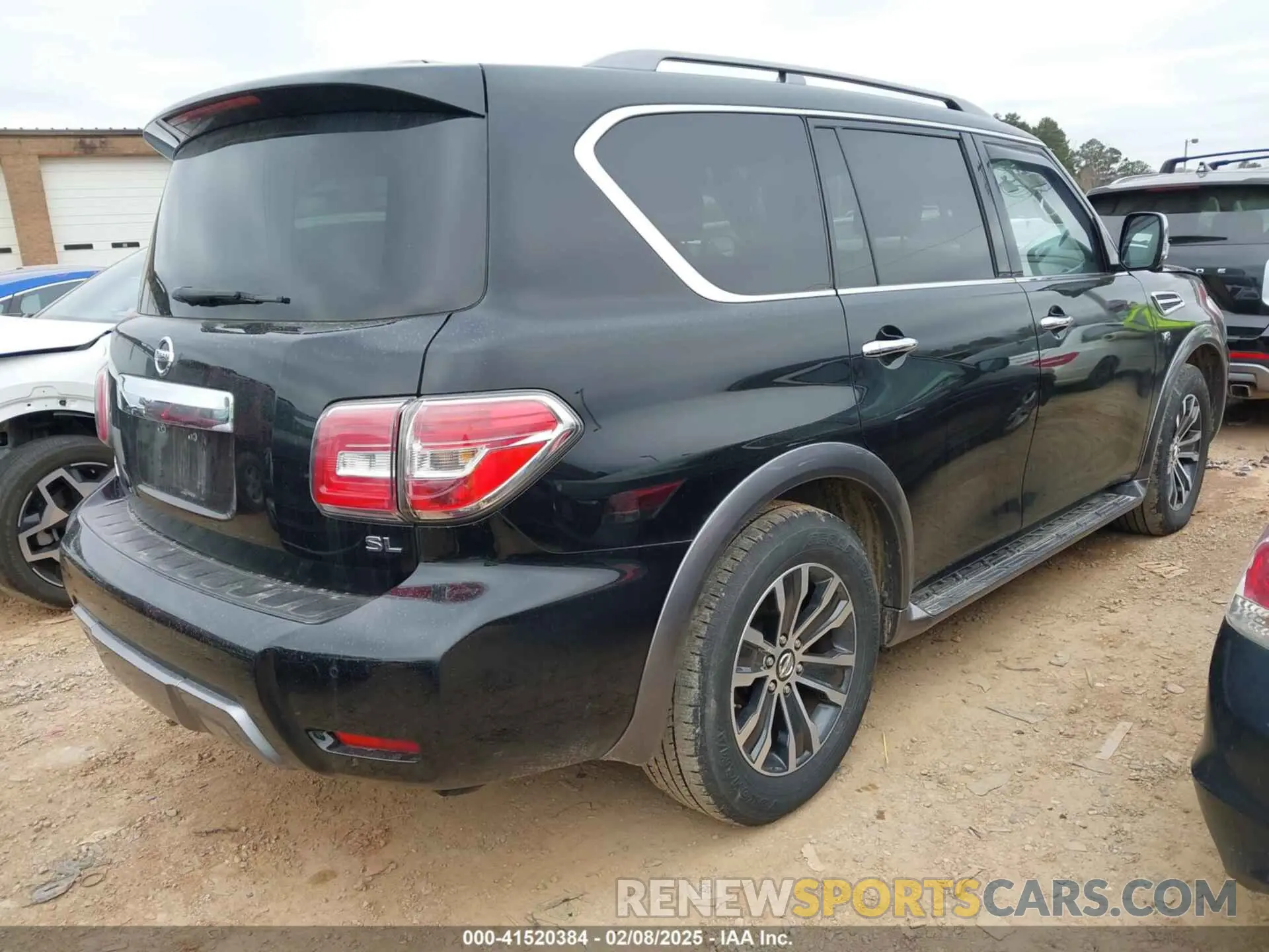 4 fotografías del automóvil dañado JN8AY2NCXL9616093 NISSAN ARMADA 2020