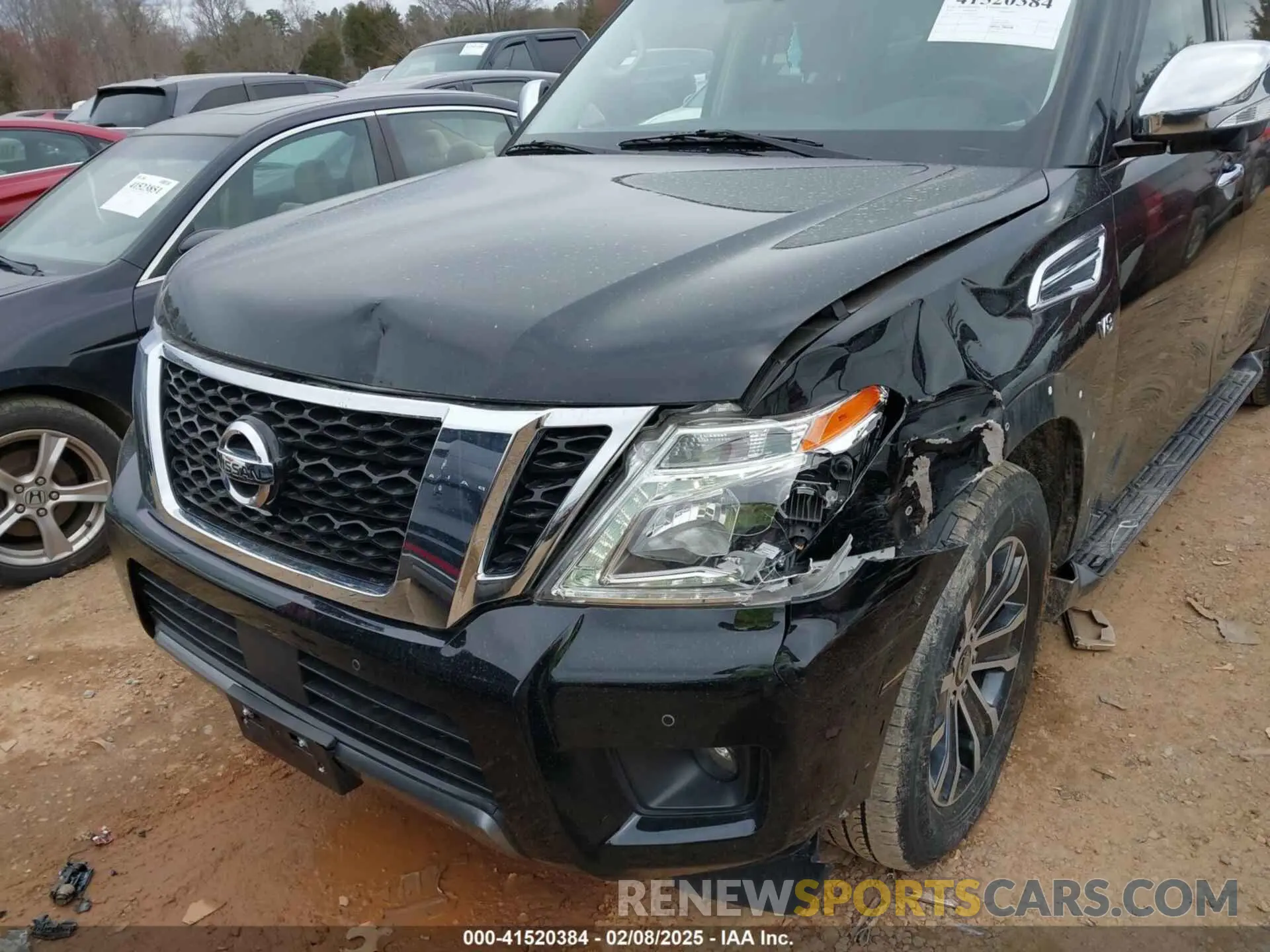 6 fotografías del automóvil dañado JN8AY2NCXL9616093 NISSAN ARMADA 2020