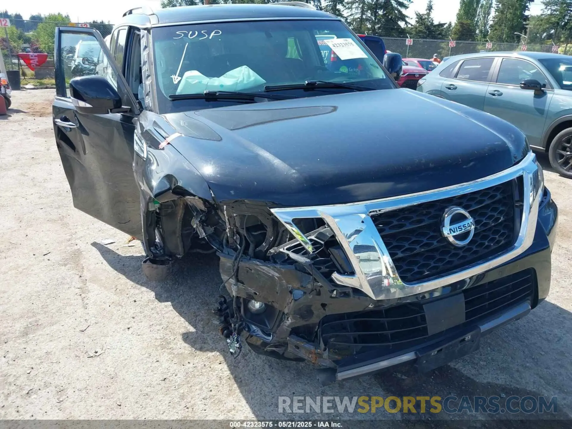 18 fotografías del automóvil dañado JN8AY2NCXLX516135 NISSAN ARMADA 2020