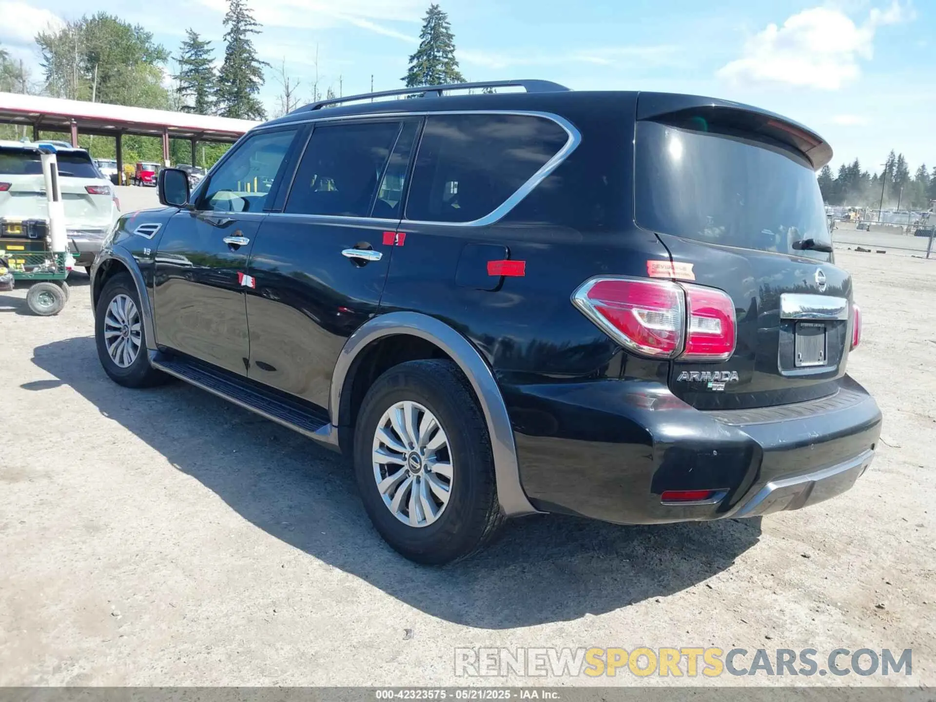 3 fotografías del automóvil dañado JN8AY2NCXLX516135 NISSAN ARMADA 2020