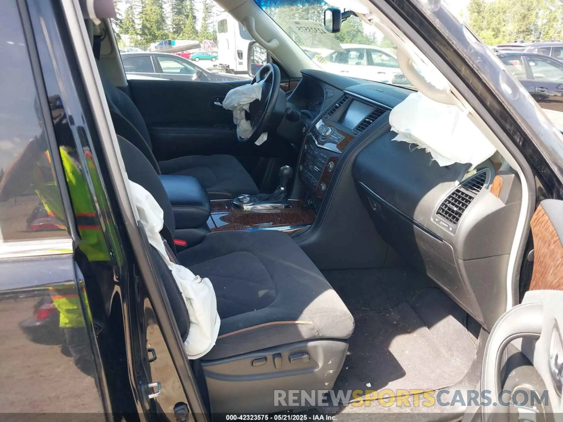 5 fotografías del automóvil dañado JN8AY2NCXLX516135 NISSAN ARMADA 2020