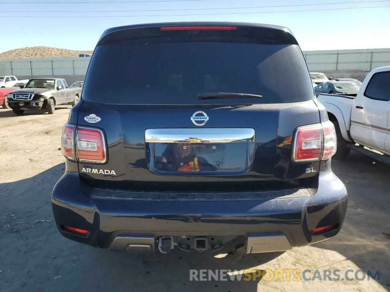 6 fotografías del automóvil dañado JN8AY2NCXLX518841 NISSAN ARMADA 2020