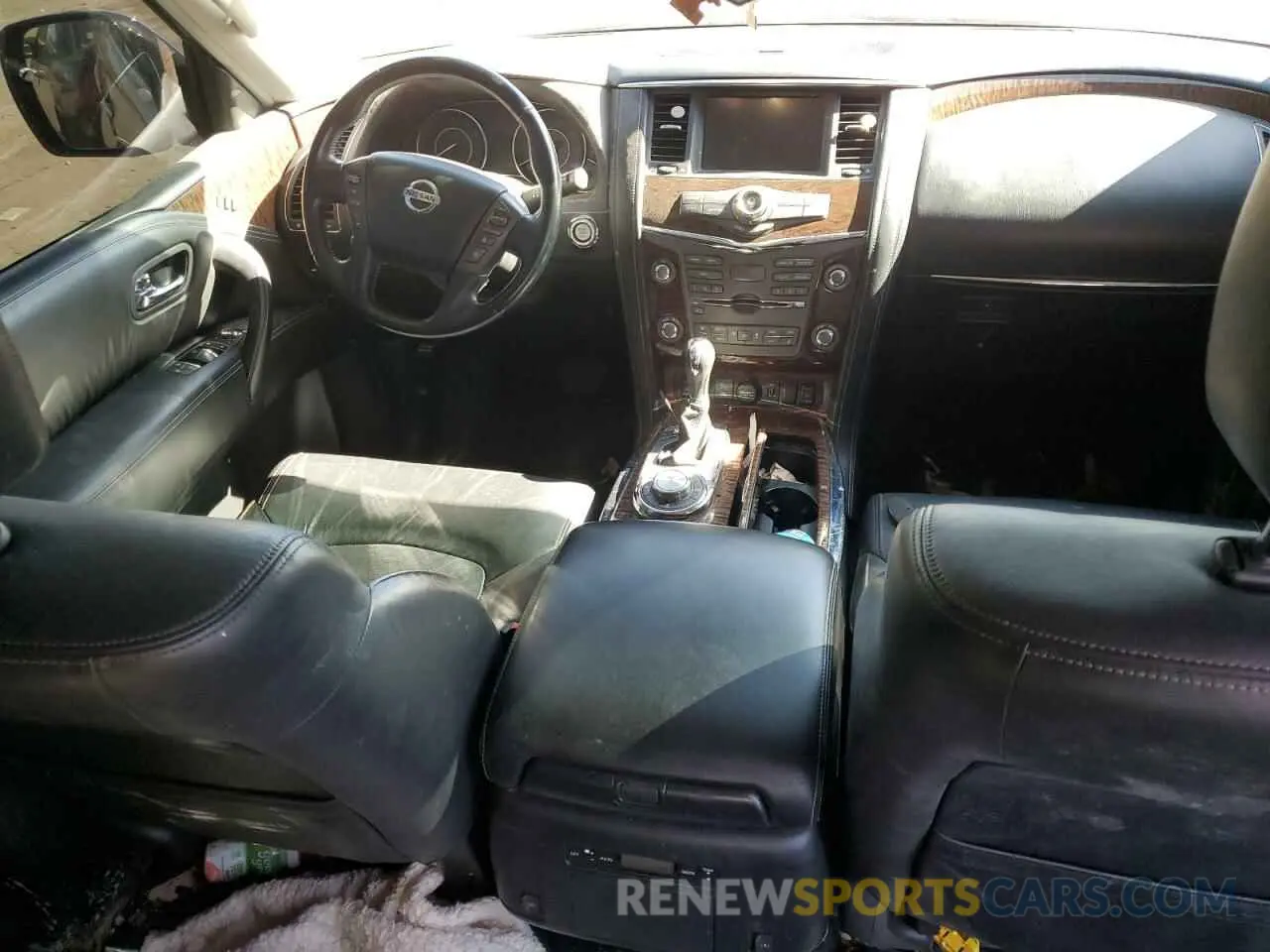 8 fotografías del automóvil dañado JN8AY2NCXLX518841 NISSAN ARMADA 2020