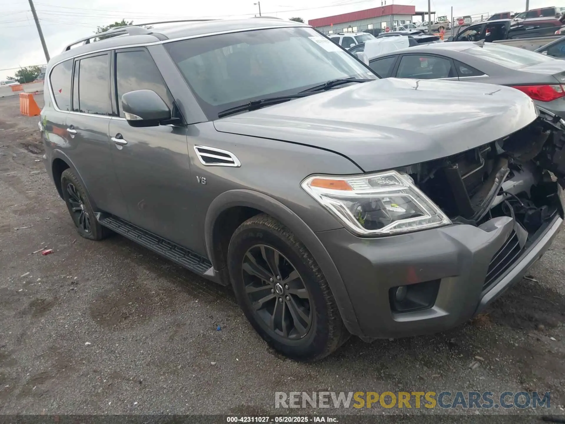 1 fotografías del automóvil dañado JN8AY2ND0L9105632 NISSAN ARMADA 2020