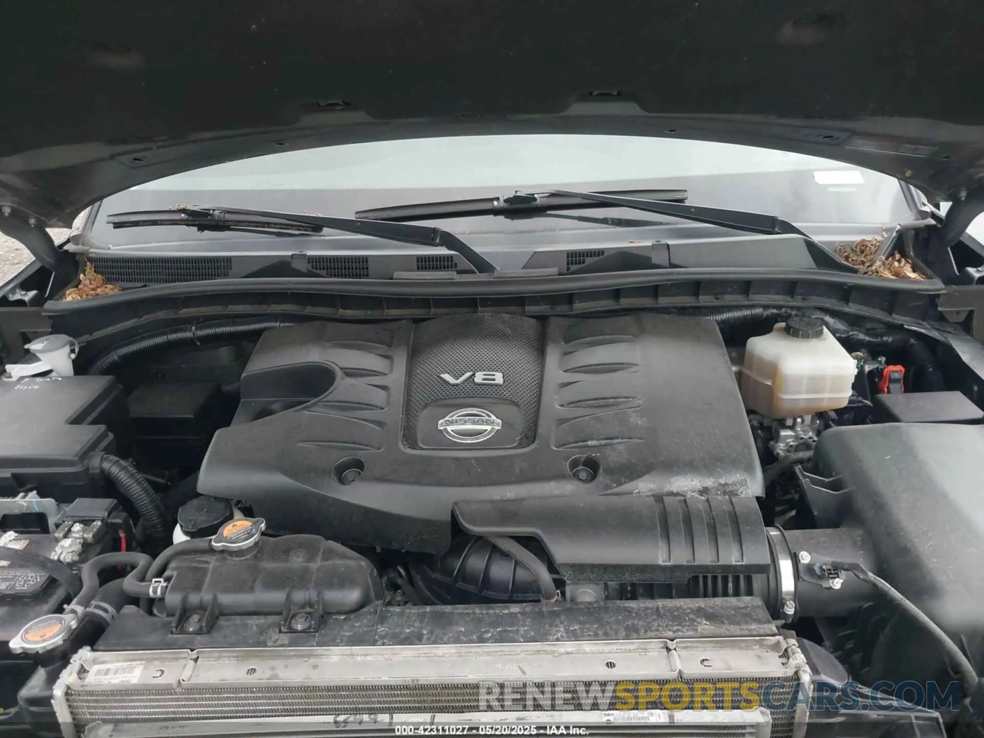 10 fotografías del automóvil dañado JN8AY2ND0L9105632 NISSAN ARMADA 2020