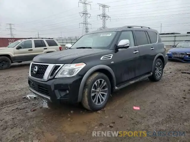 1 fotografías del automóvil dañado JN8AY2ND0L9108479 NISSAN ARMADA 2020