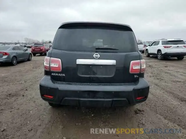 6 fotografías del automóvil dañado JN8AY2ND0L9108479 NISSAN ARMADA 2020