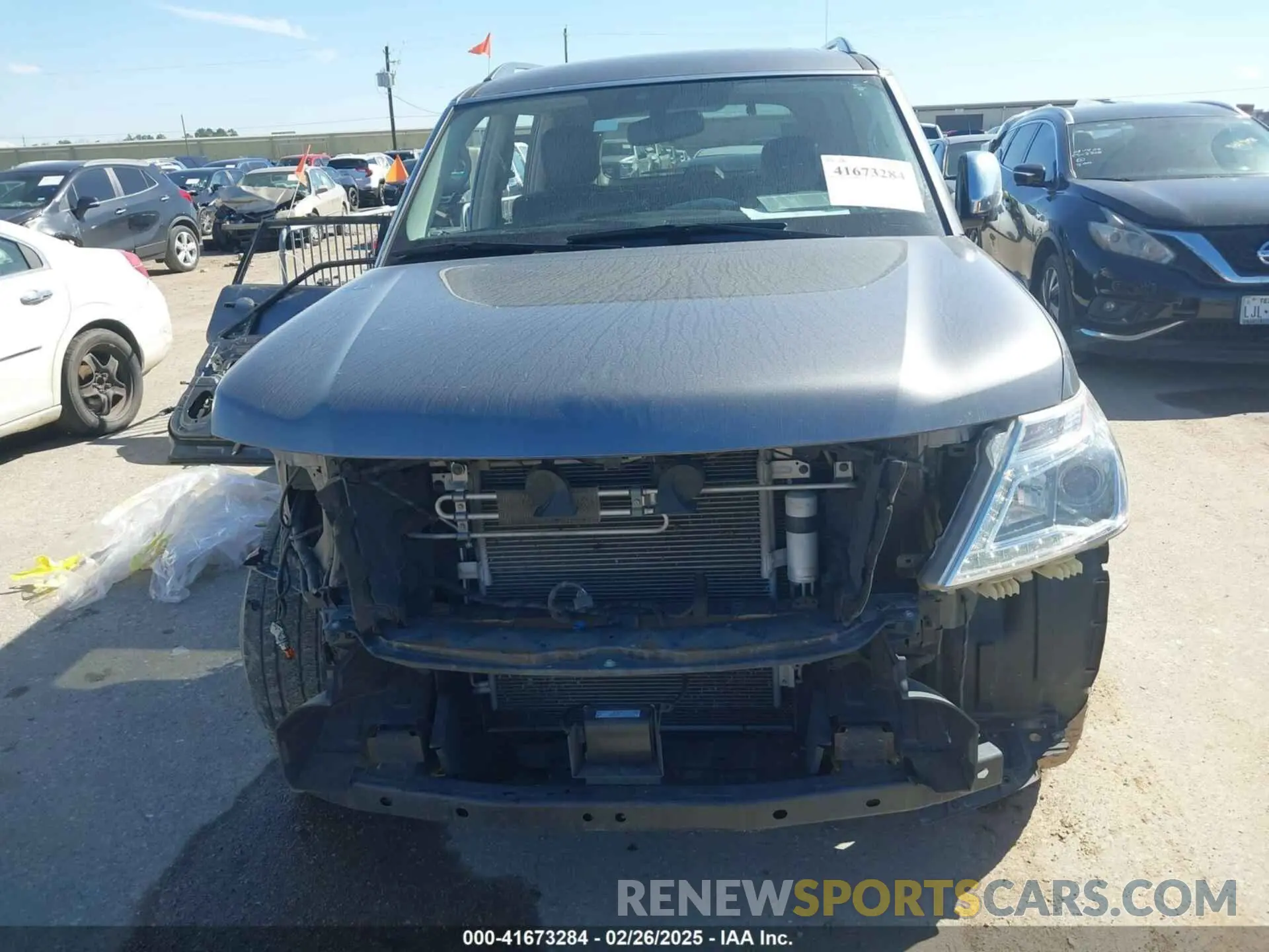 13 fotografías del automóvil dañado JN8AY2ND2L9110735 NISSAN ARMADA 2020