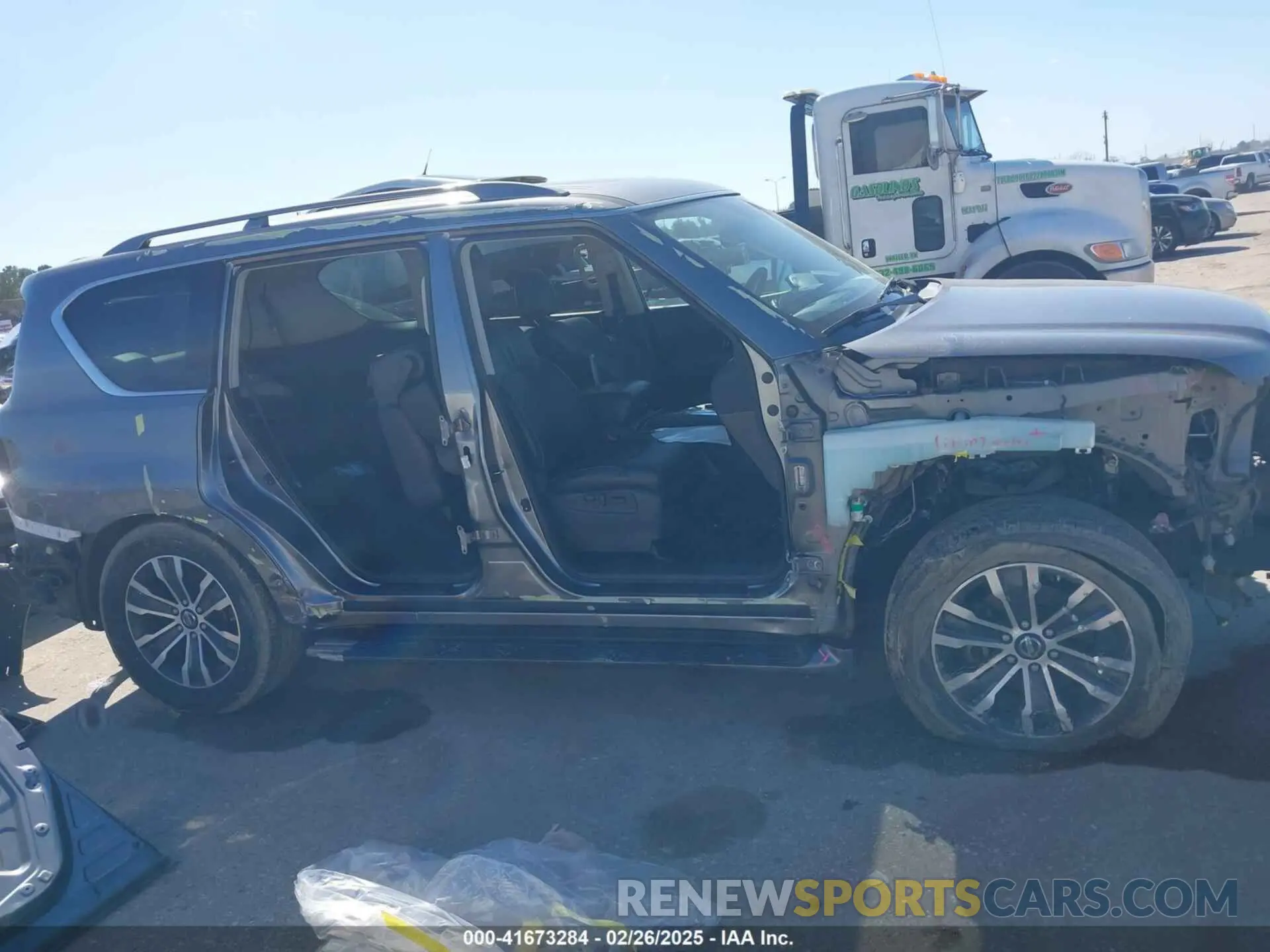 14 fotografías del automóvil dañado JN8AY2ND2L9110735 NISSAN ARMADA 2020