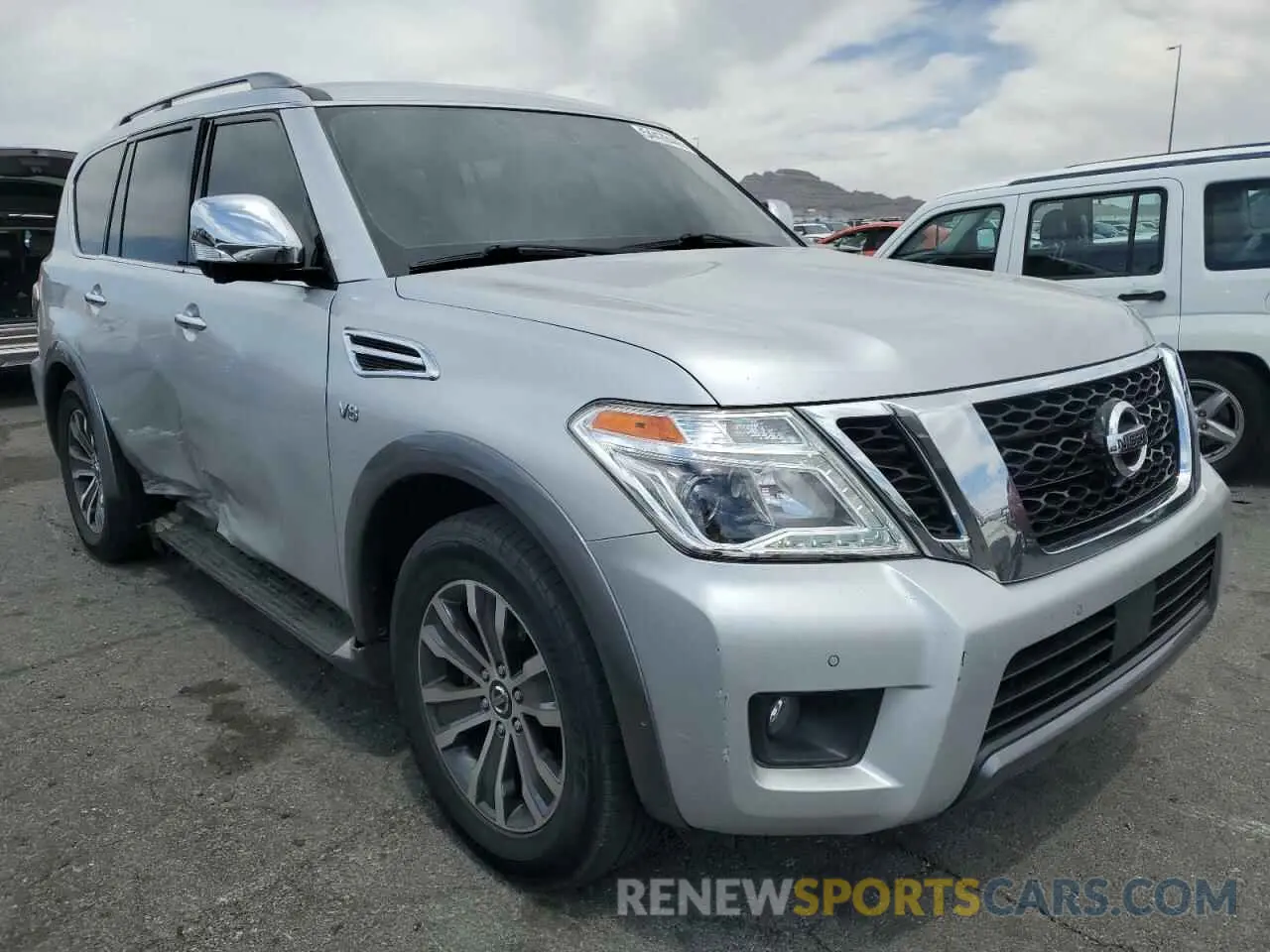 4 fotografías del automóvil dañado JN8AY2ND3L9108024 NISSAN ARMADA 2020