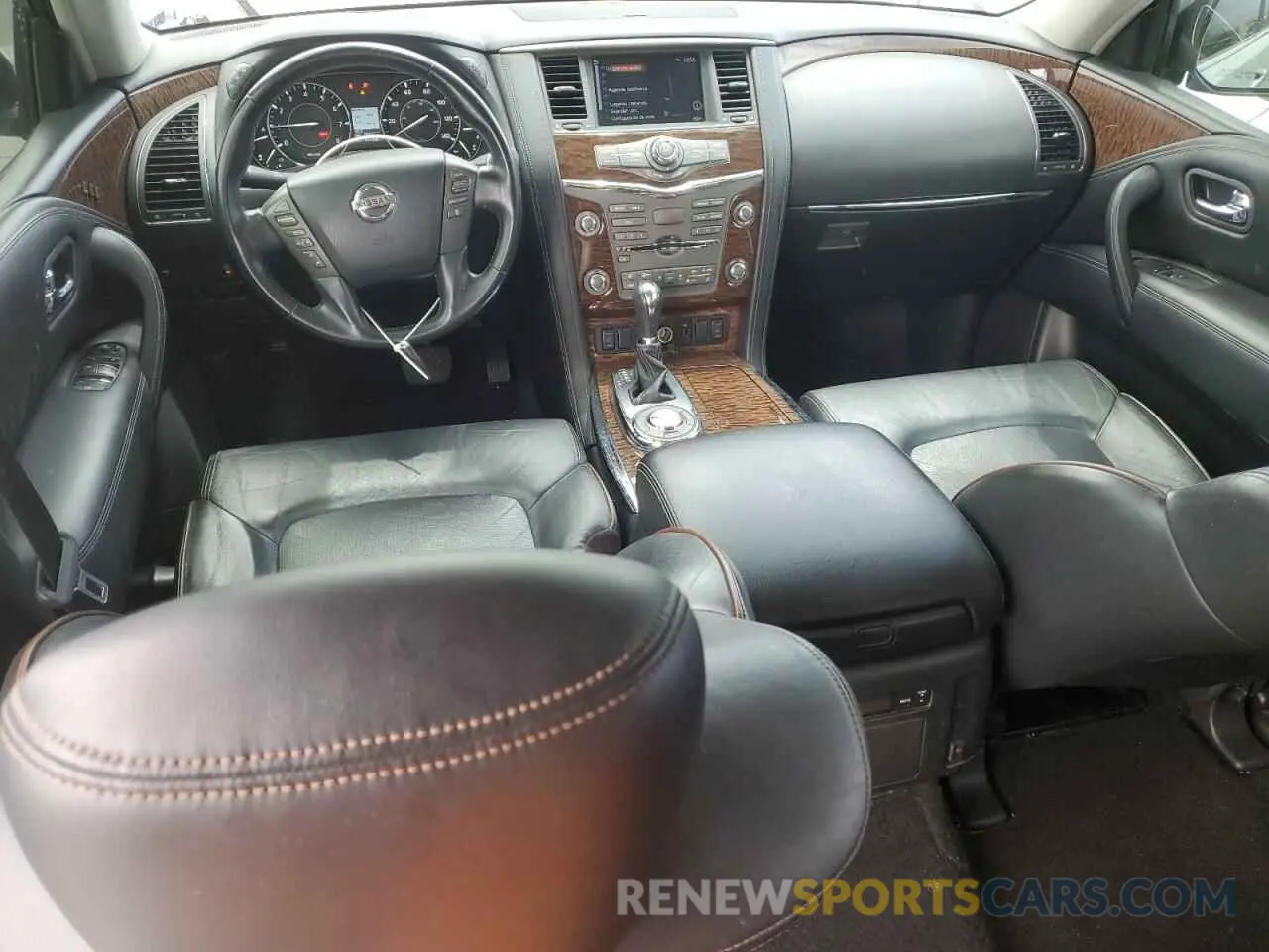 8 fotografías del automóvil dañado JN8AY2ND3L9108024 NISSAN ARMADA 2020